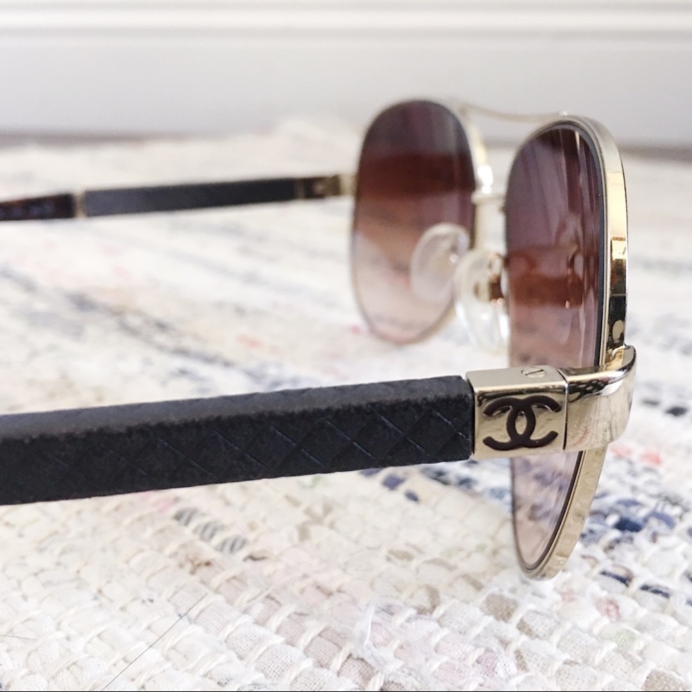 CHANEL Aviator Sunglasses